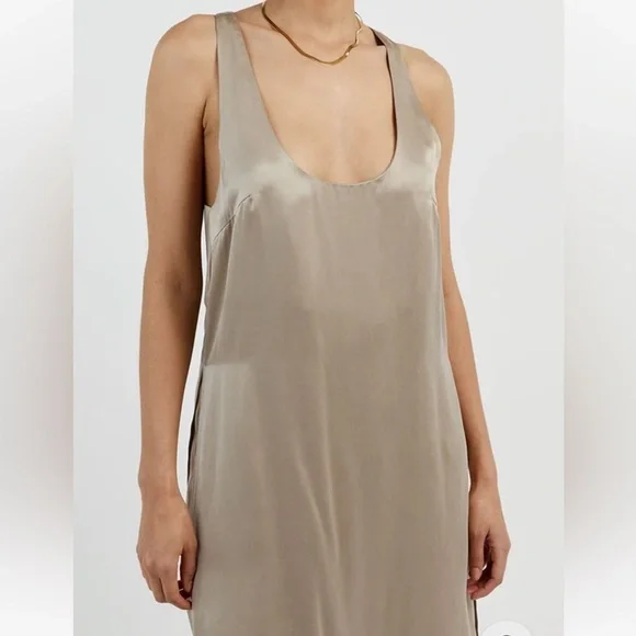 DISSH HARVEY STONE SILK TUNIC TOP size 2 NWT - Picture 4 of 8